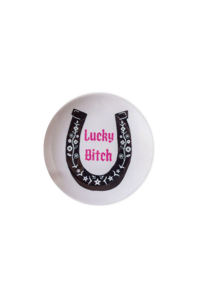 Lucky Bitch Decorative Wall Plate - Image 5