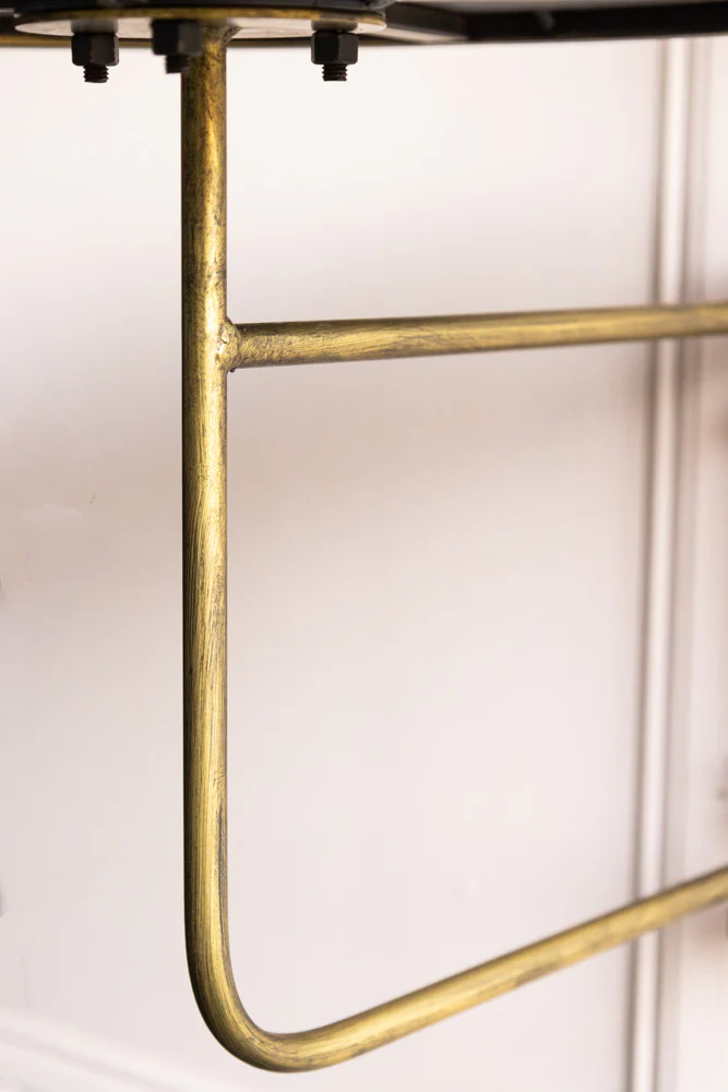Metal Bedside Table & Wall Shelf - Image 8