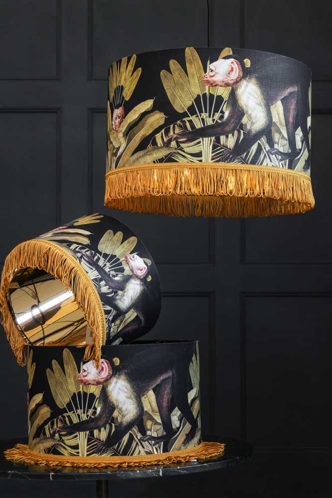 Mind The Gap Monkey Pendant Ceiling Light - 3 Sizes Available - Image 2