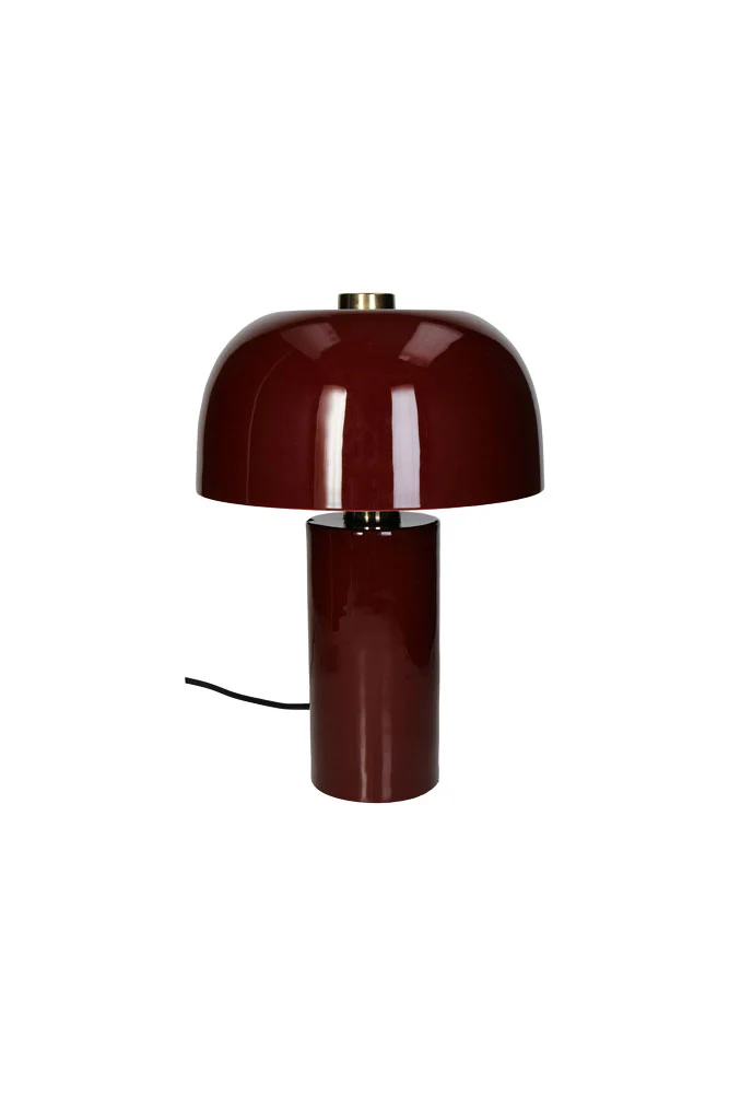 Modern Rosso Red Table Lamp - Image 7
