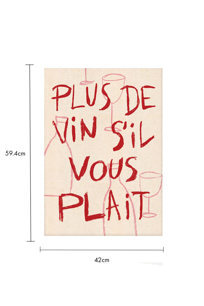 More Wine Please Art Print - Image 6