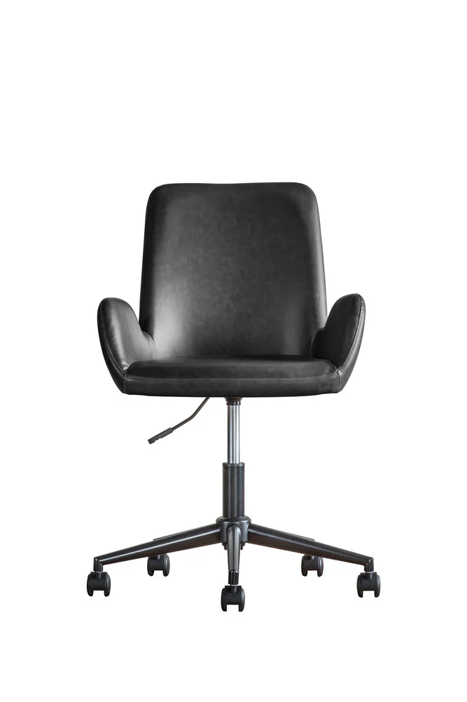 Moulded Swivel Chair Charcoal - Image 4