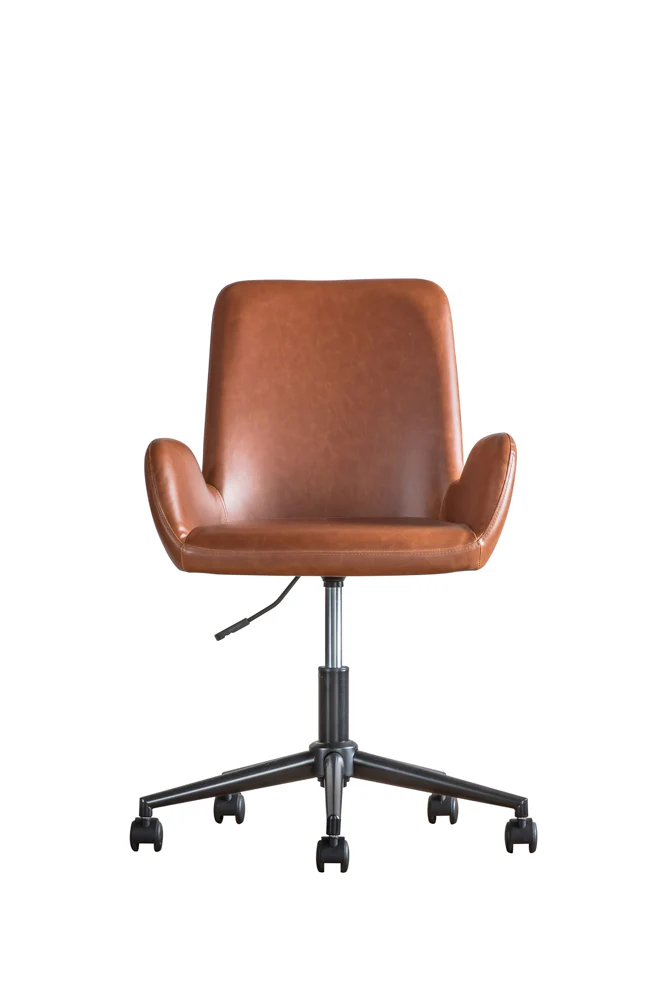 Moulded Swivel Chair Mocha - Image 5