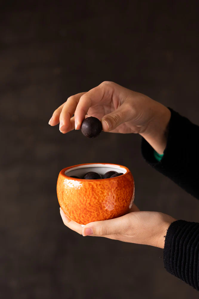 Orange Storage Jar - Image 5