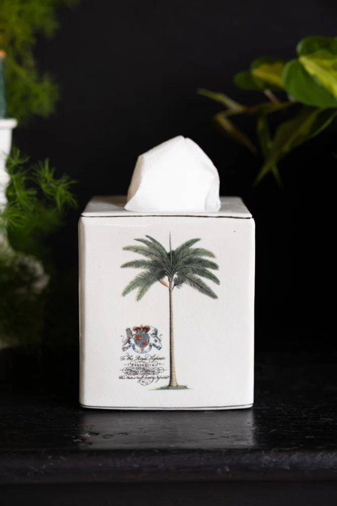 Palm Tree Tissue Box - Image 3