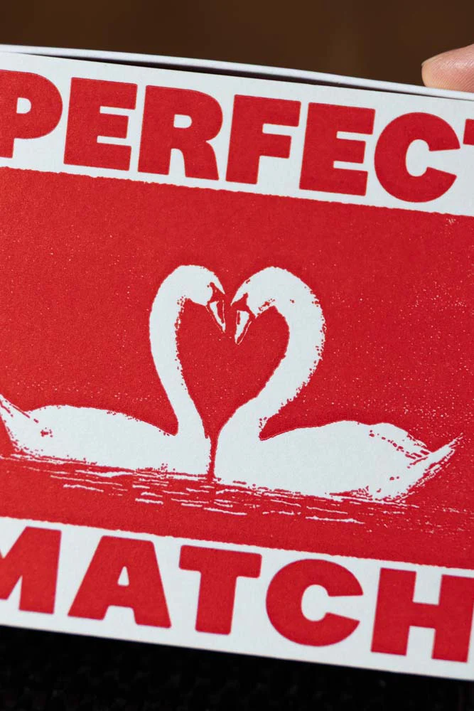 Perfect Match Swan Matchbox - Image 6