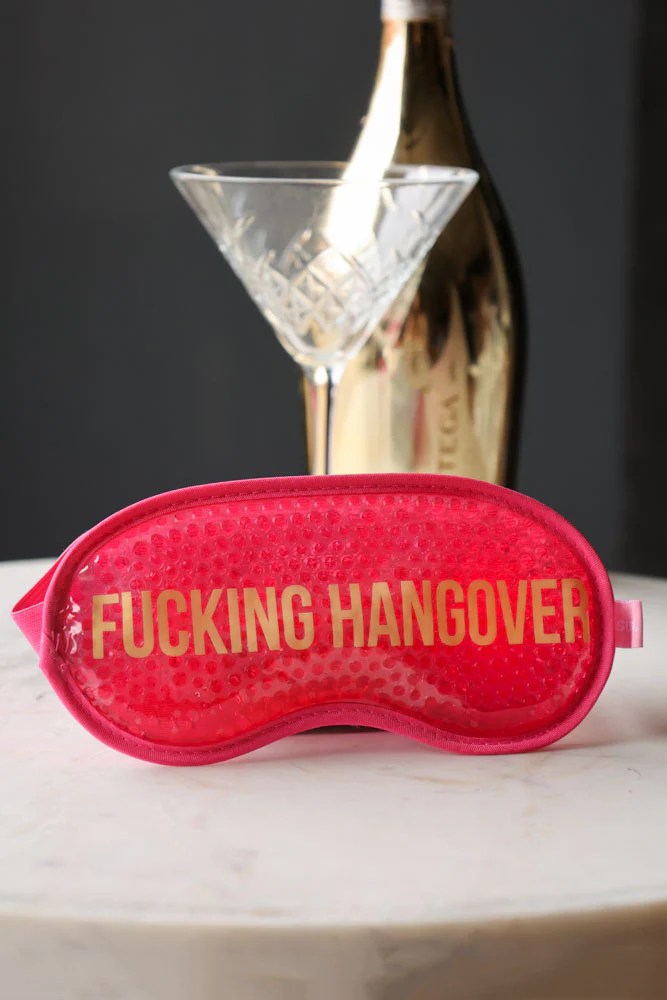 Pink Fucking Hangover Gel Eye Mask - Image 5