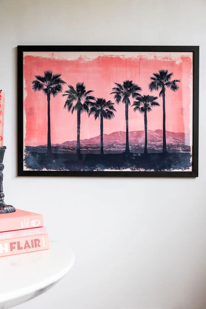 Pink Sunset A2 Art Print - Available in 4 Options