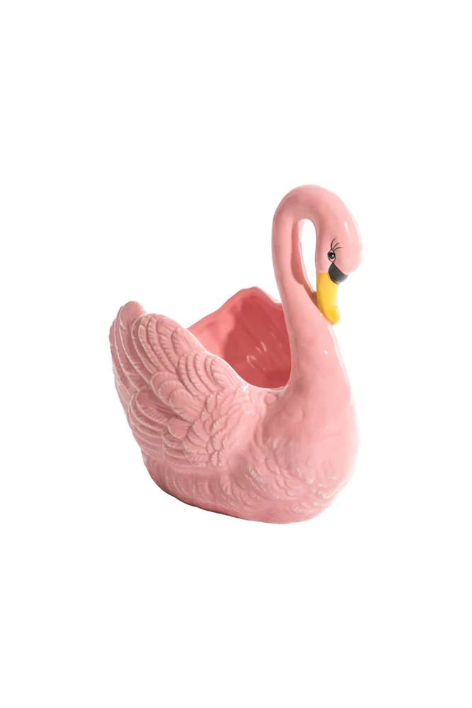 Pink Swan Display Bowl - Image 8