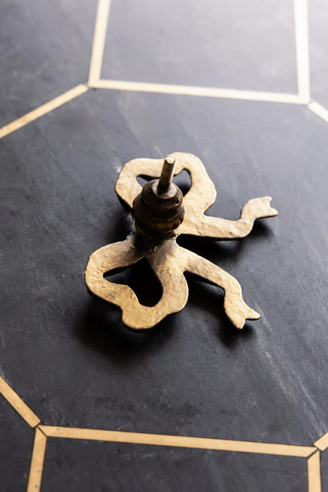 Pretty Gold Bow Cupboard/Drawer Knob - Image 5