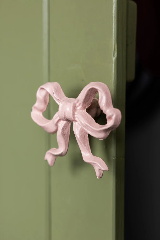 Pretty Pink Bow Cupboard/Drawer Knob