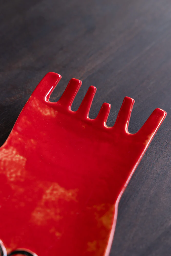 Red Fish Serving Dish - Image 4