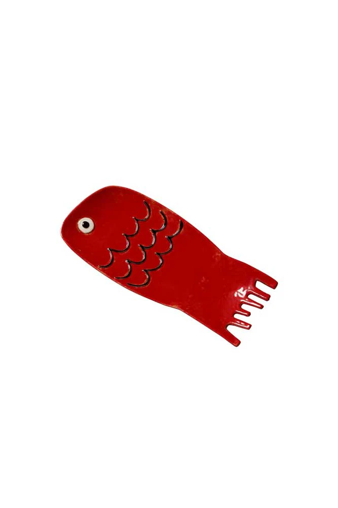 Red Fish Serving Dish - Image 6