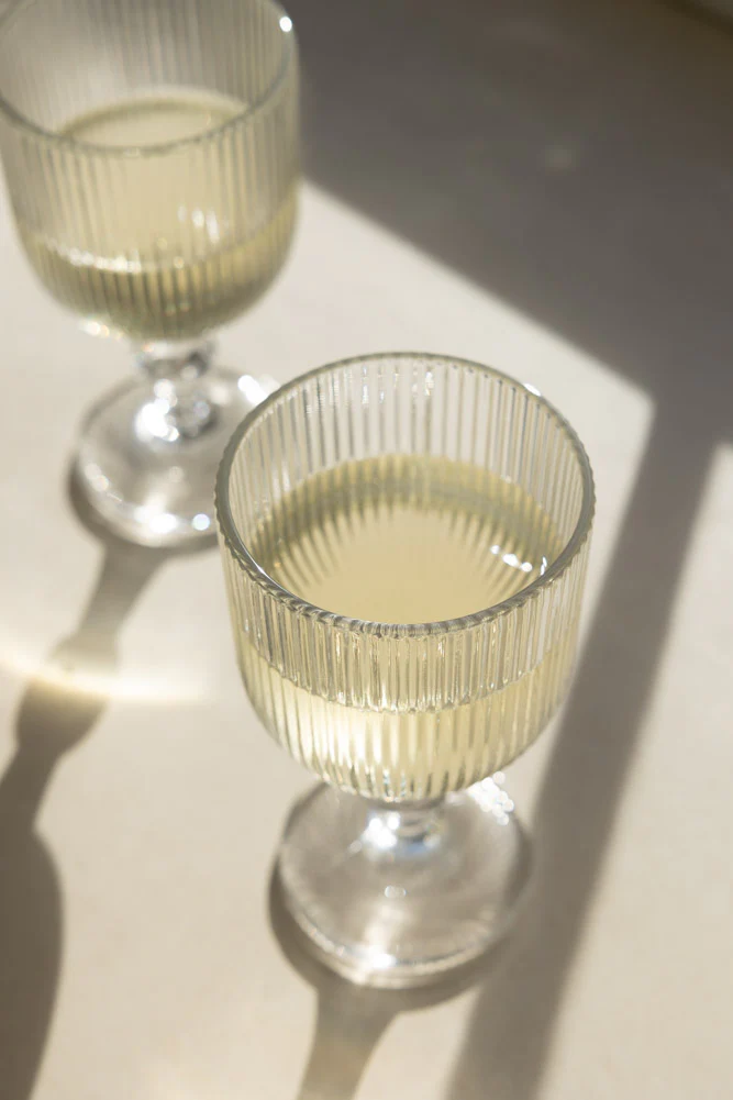 Ribbed Wine Glass - Image 5