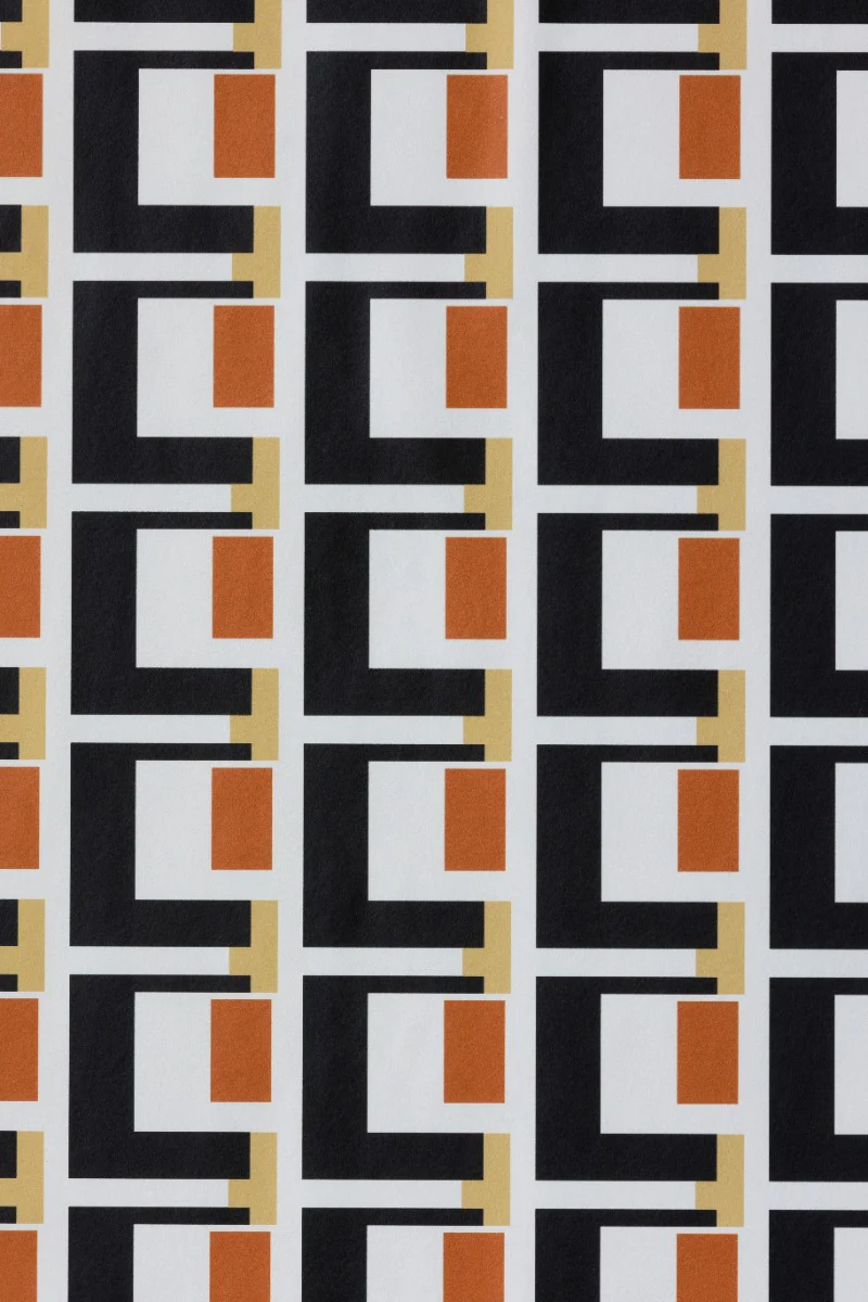 Rockett St George Electric Geometric Rust Wallpaper - Image 10