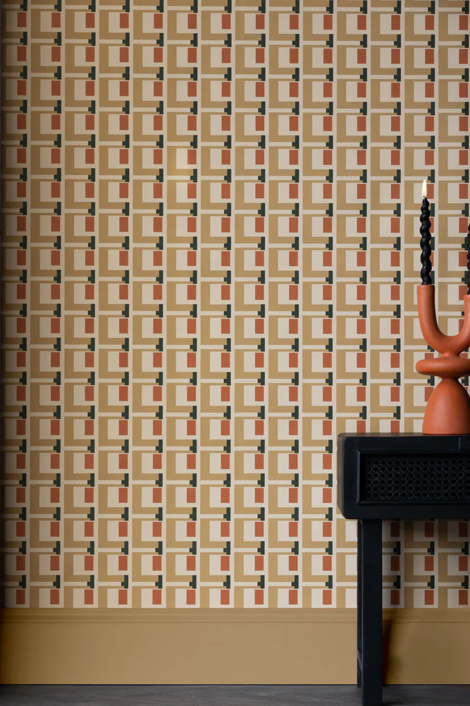 Rockett St George Electric Geometric Sand Wallpaper - Image 9