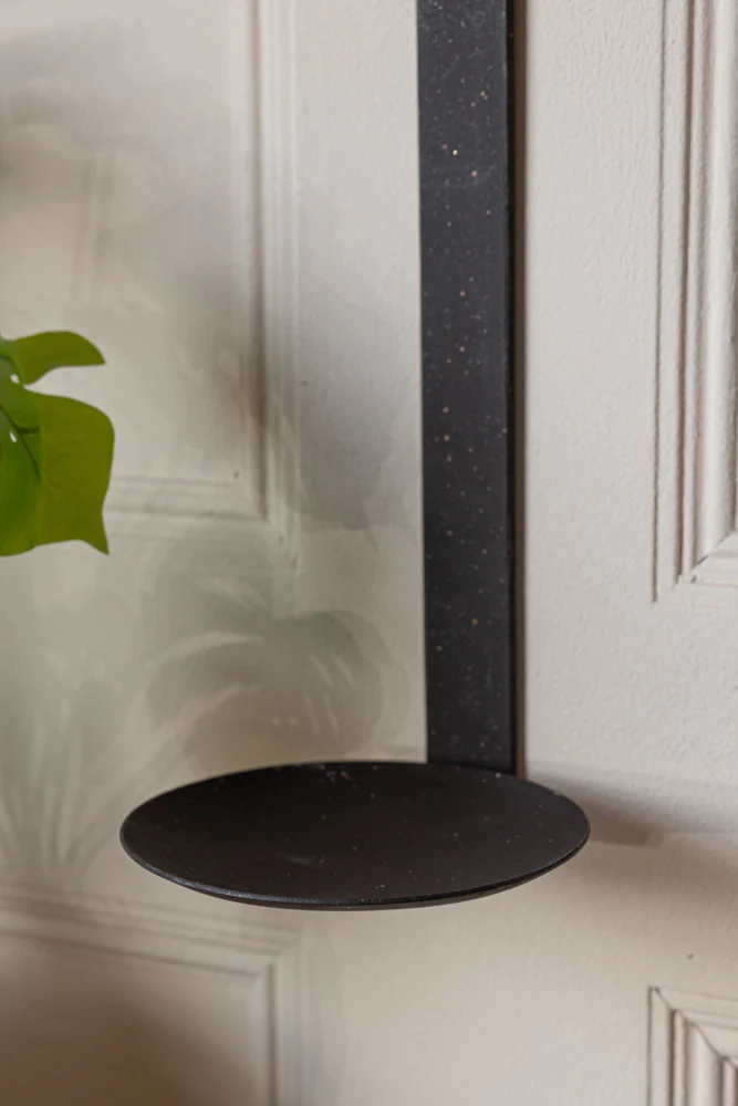 Rustic-Style Pillar Candle Wall Sconce - Image 4