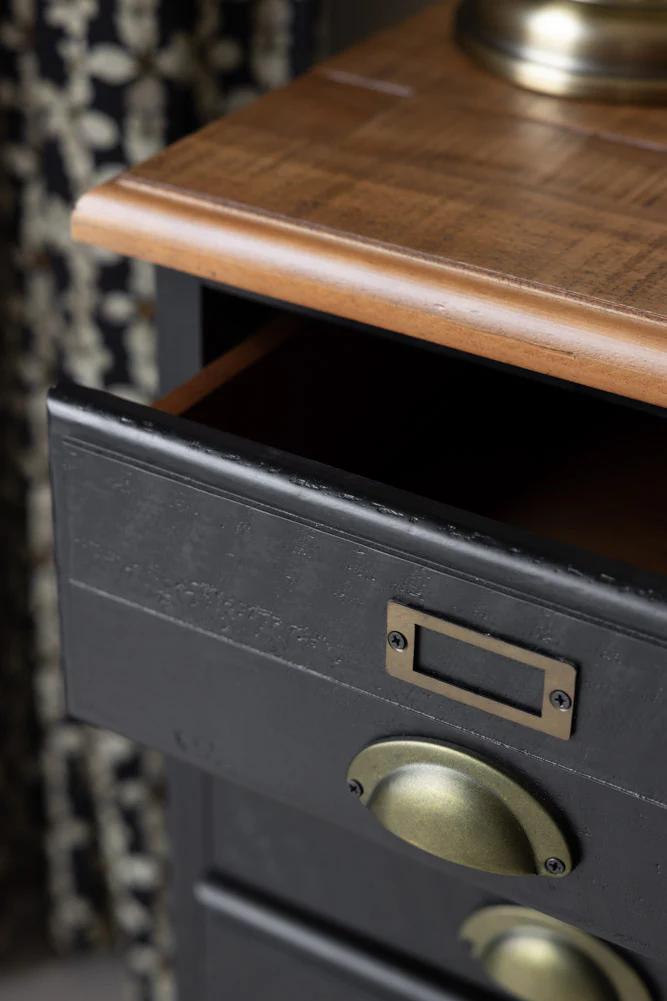 Set of 2 Apothecary Bedside Tables - Image 3