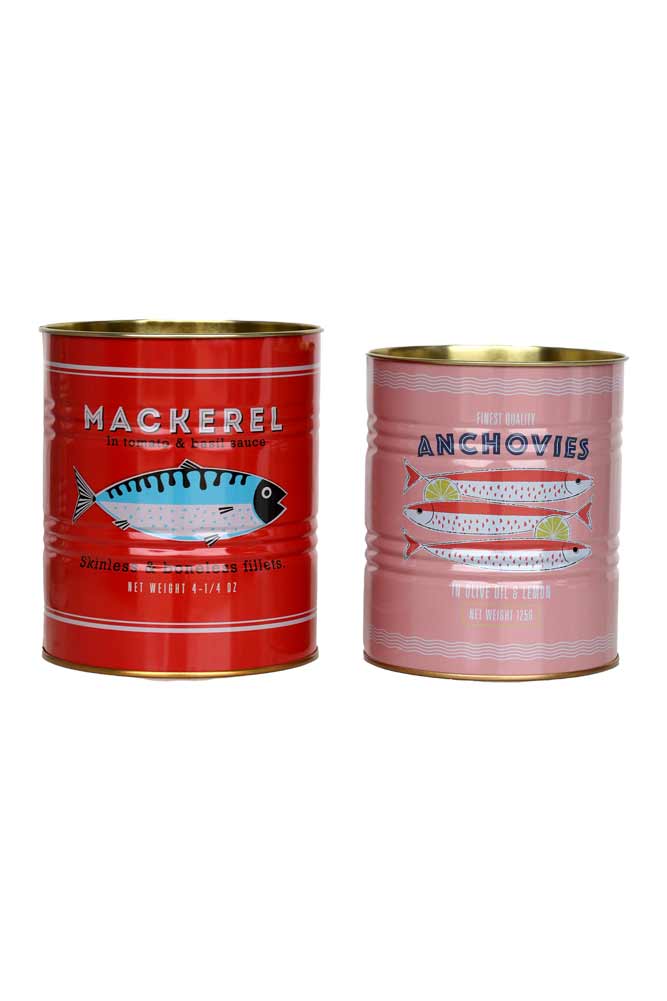 Set Of 2 Fish Storage Tins - Image 7