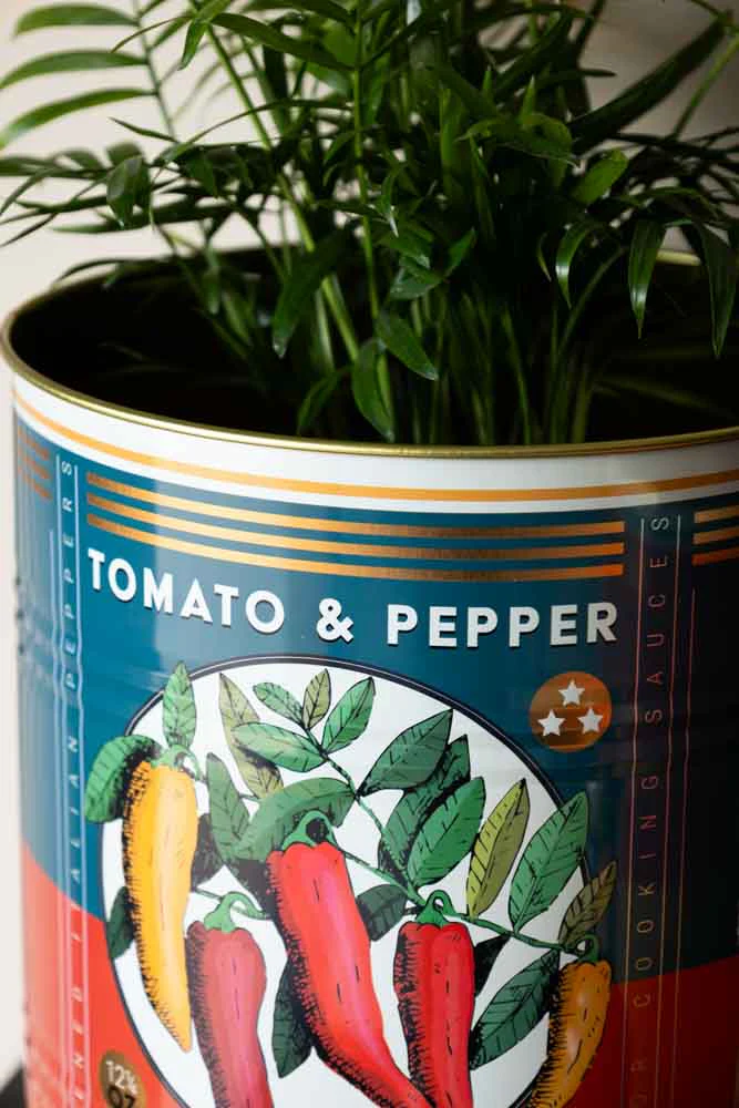 Set Of 2 Passata Storage Tins - Large & Medium - Image 4