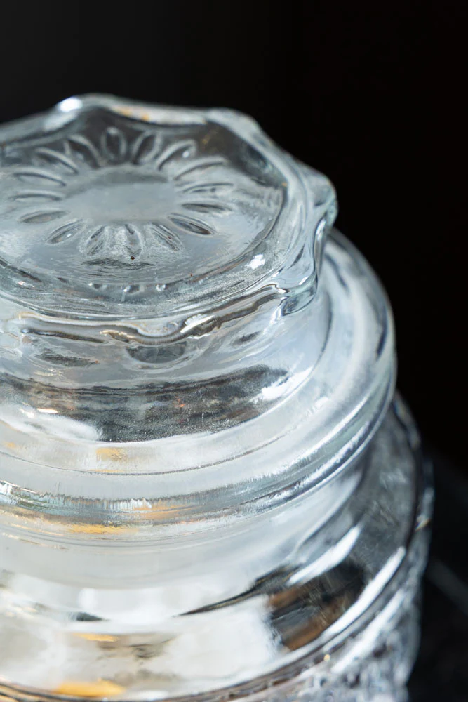 Set Of 2 Vintage-Style Glass Storage Jars - Image 5