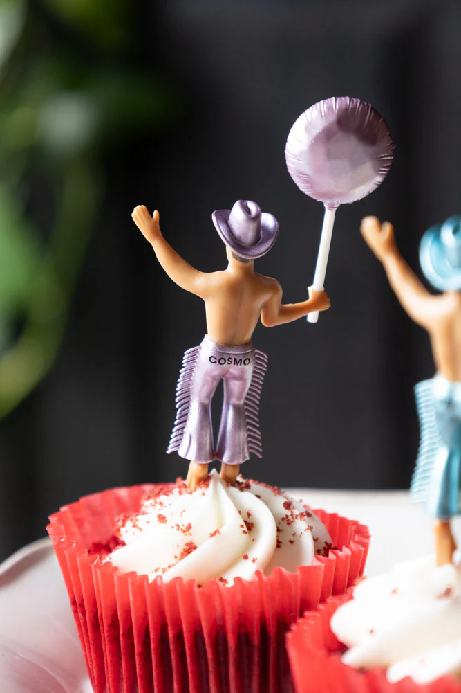 Set of 4 Cowboy Cake Toppers - Image 10