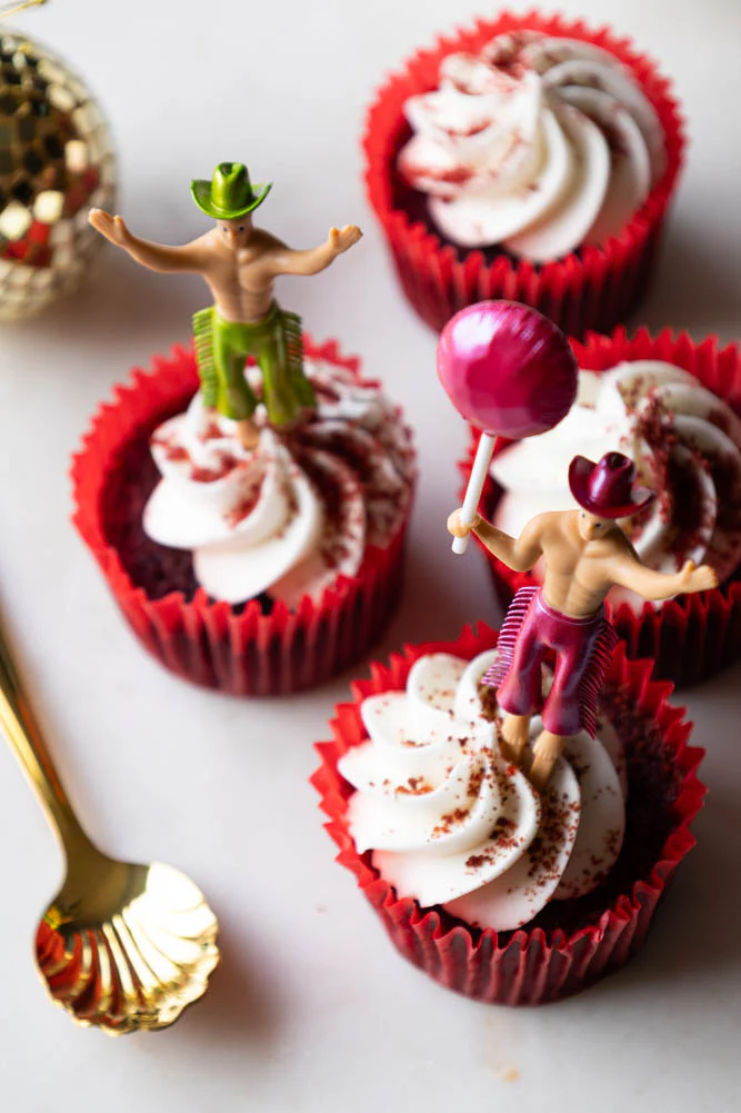 Set of 4 Cowboy Cake Toppers - Image 5