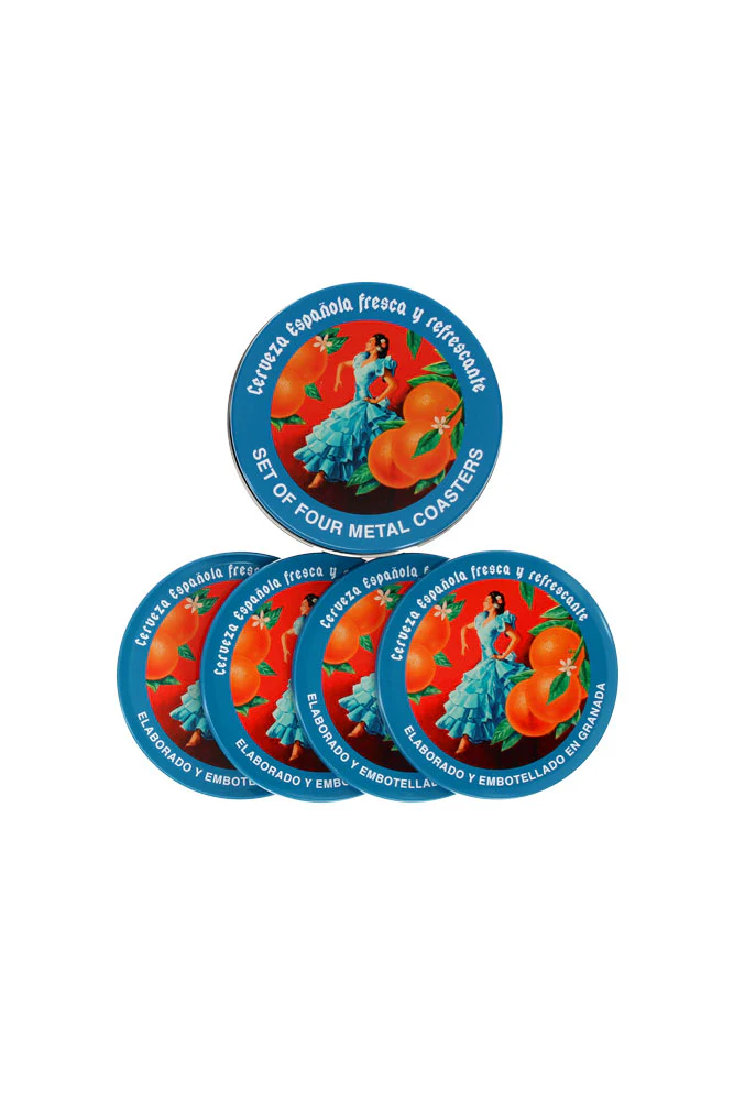 Set of 4 Flamenco & Oranges Coasters - Image 8