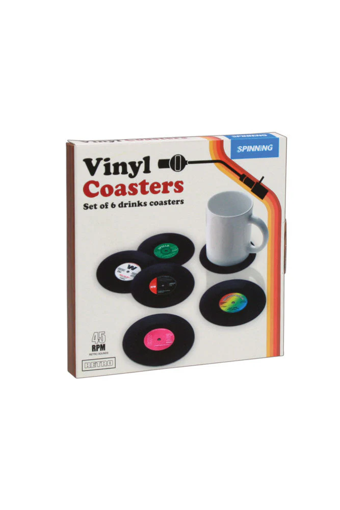 Set of 6 Vinyl Style Coasters - Image 10