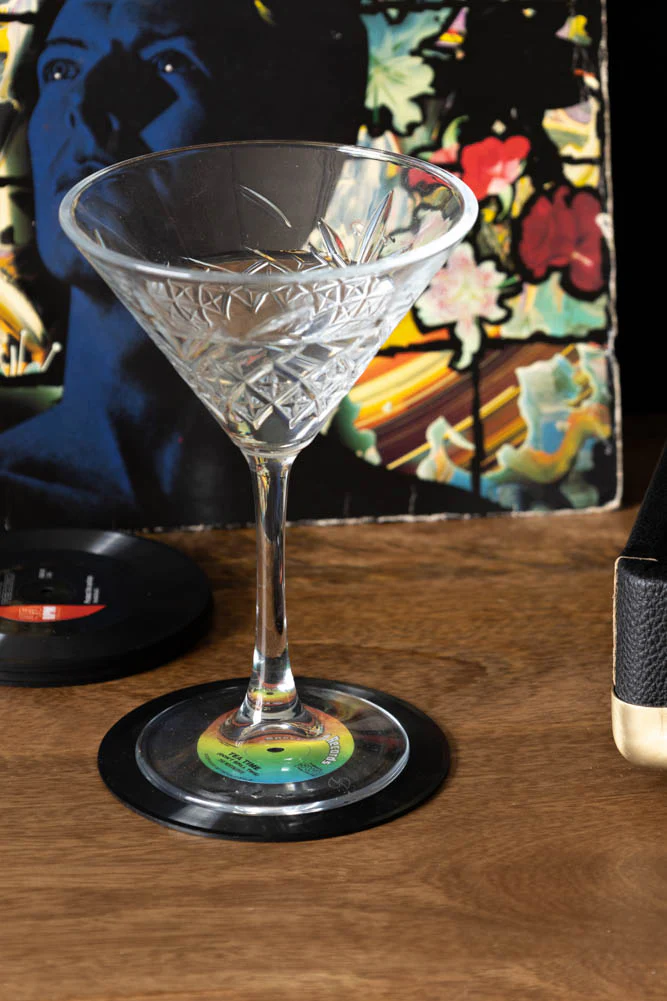Set of 6 Vinyl Style Coasters - Image 5