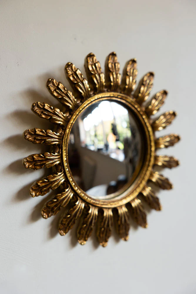 Set Of 9 Assorted Ornate Gold Framed Mirrors - Image 7