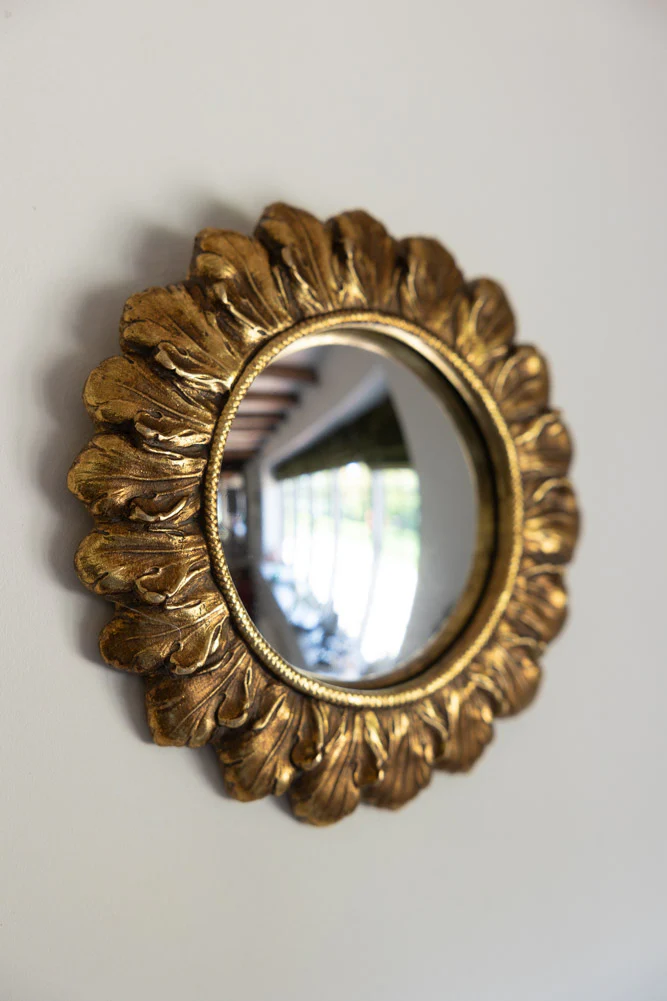 Set Of 9 Assorted Ornate Gold Framed Mirrors - Image 9