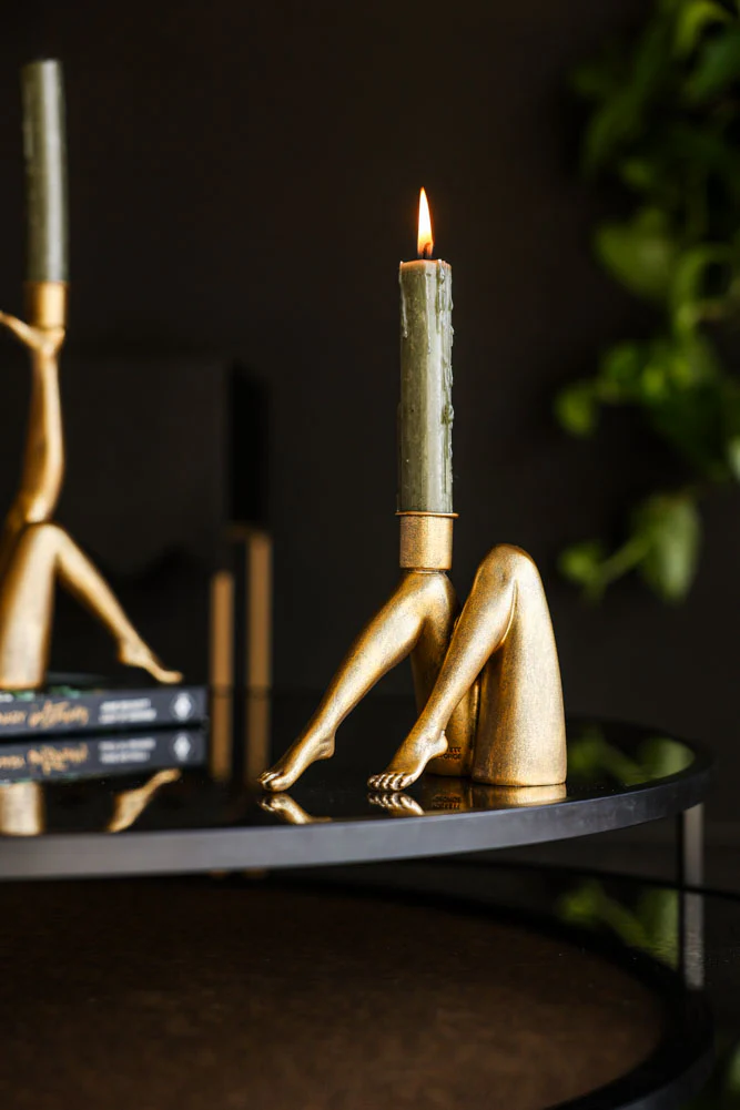 Sexy Legs Candle Holder In Gold - Image 4