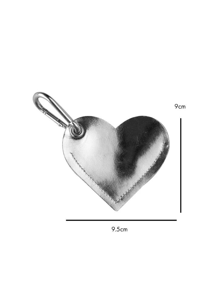 Silver Heart Dog Poo Bag Pouch - Image 8