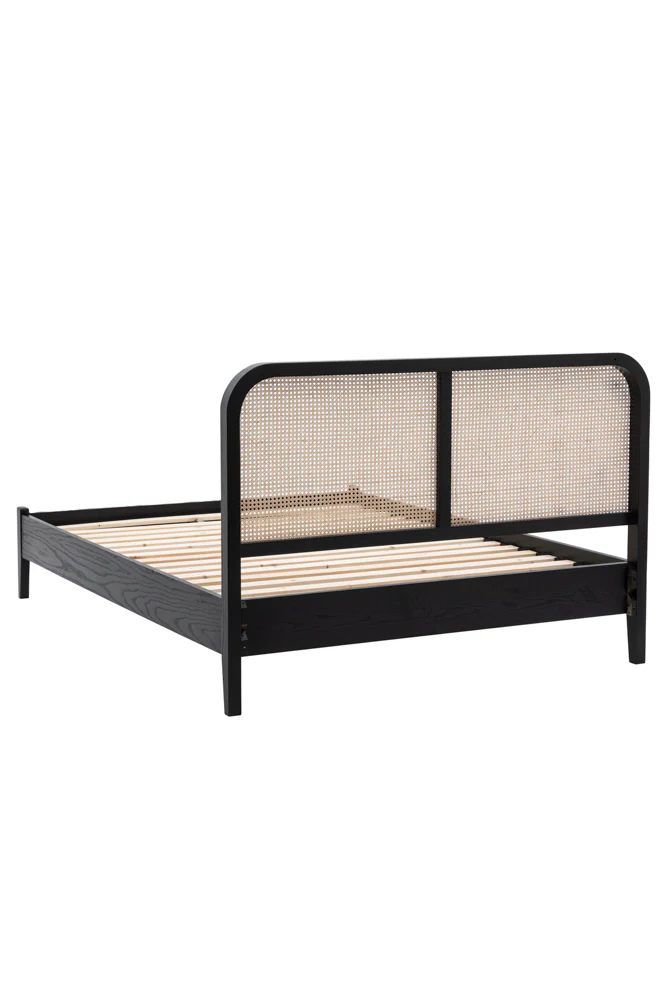 Sleek Curved Wooden Bedframe - Available in Two Sizes - Image 7