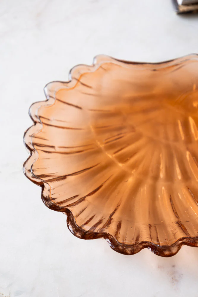 Small Shell Trinket Tray in Amber - Image 5