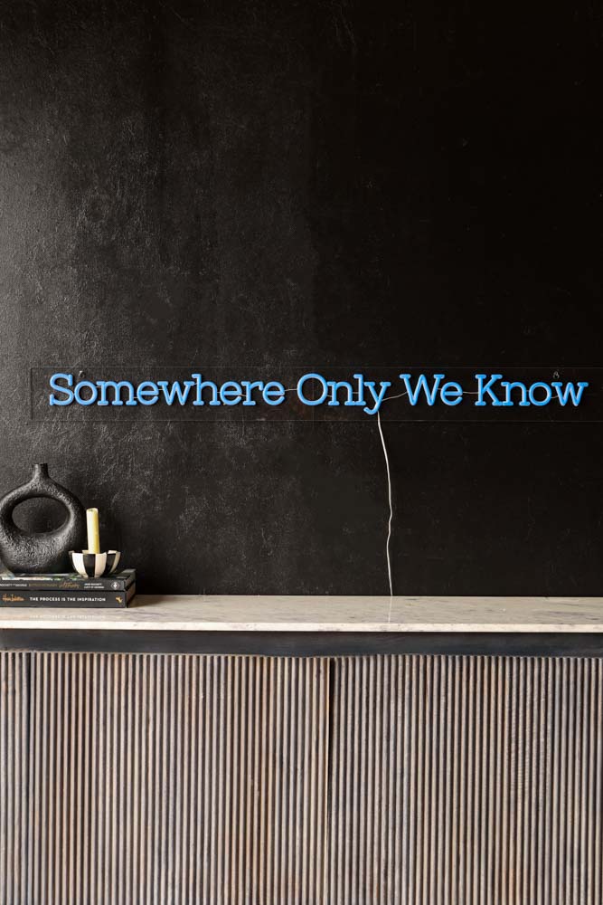 Somewhere Only We Know Neon Wall Light - Image 2