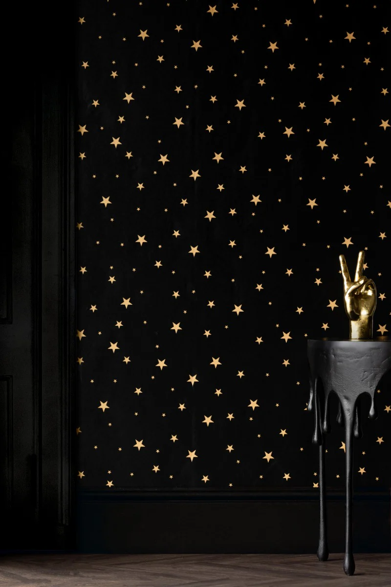 Rockett St George Starry Skies Black Wallpaper - Image 8