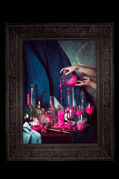 Still Life Canvas Print - Pink - Image 3