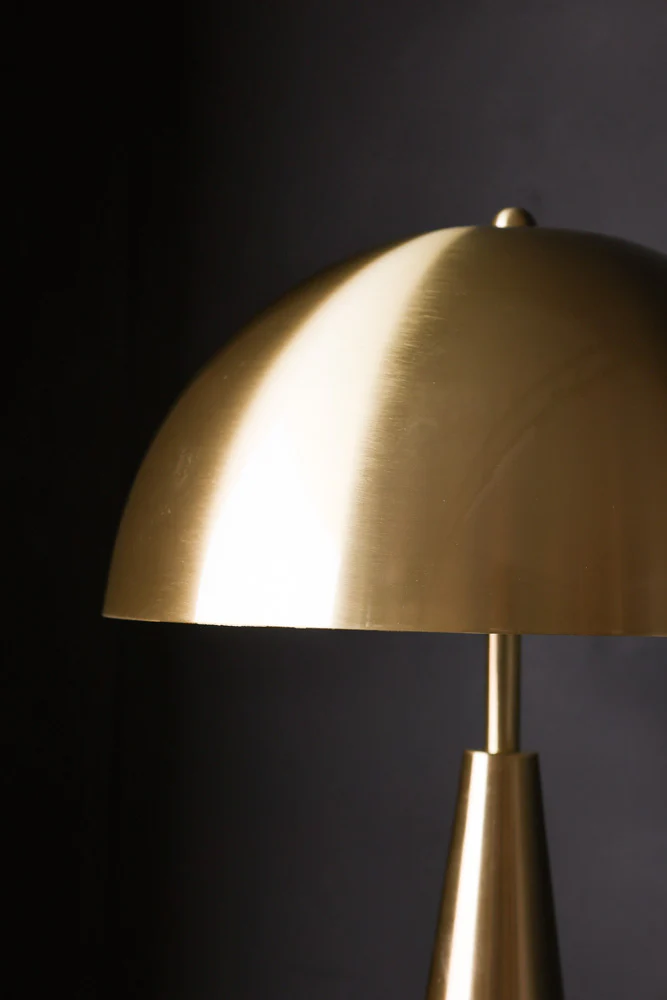 Sublime Brushed Gold Table Lamp - Image 3