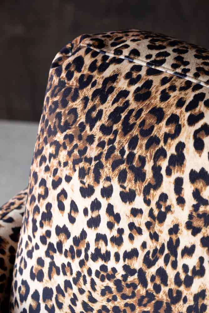 The Edie Leopard Print Armchair - Image 11