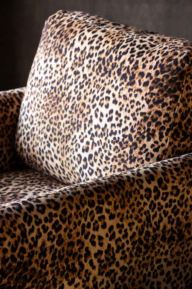 The Edie Leopard Print Armchair - Image 4