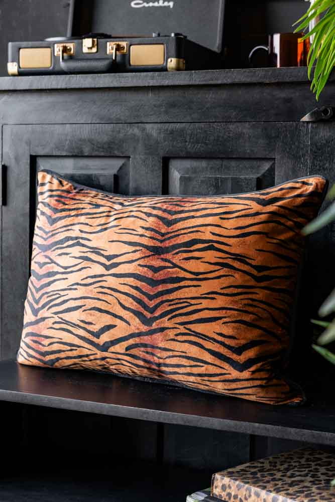 Tiger Print Cushion Cover - Image 3