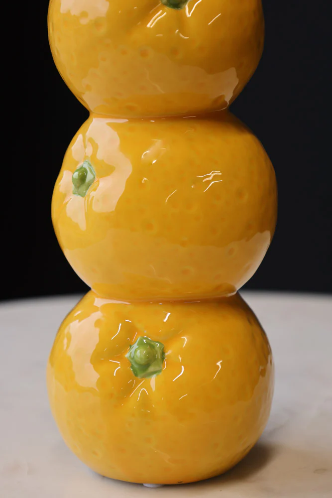 Trio Of Oranges Vase - Image 3