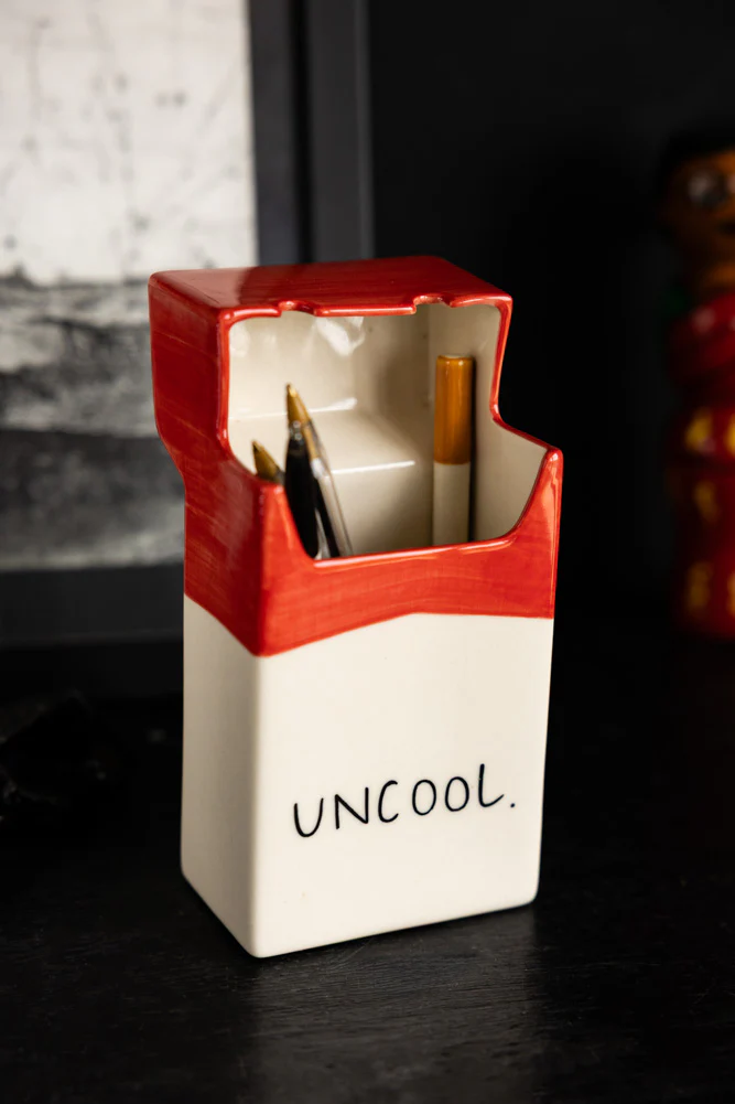Uncool Cigarette Packet Ceramic Ornament - Image 5