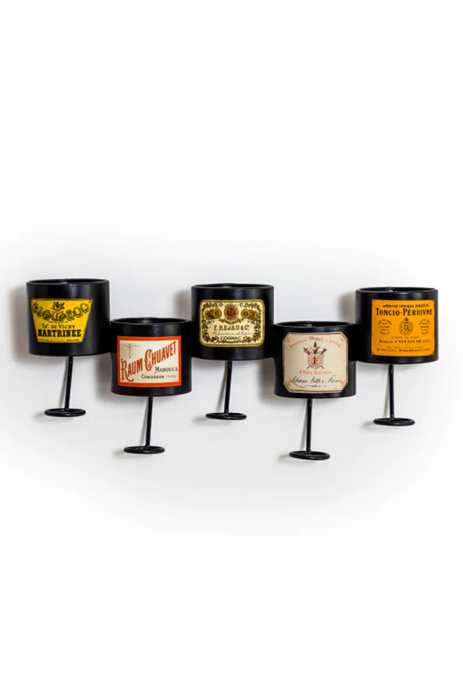 Vintage-Style French Wall-Mounted Bottle Holder - Image 6