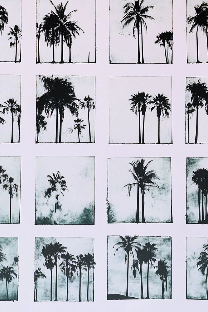 Vintage-Style Polaroid Palms A2 Art Print - Available in 4 Options - Image 2