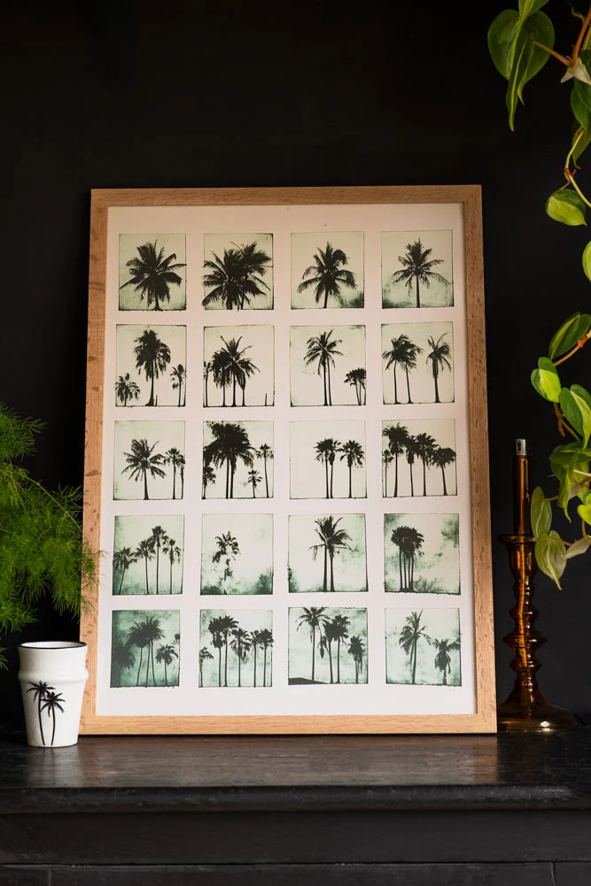 Vintage-Style Polaroid Palms A2 Art Print - Available in 4 Options - Image 4