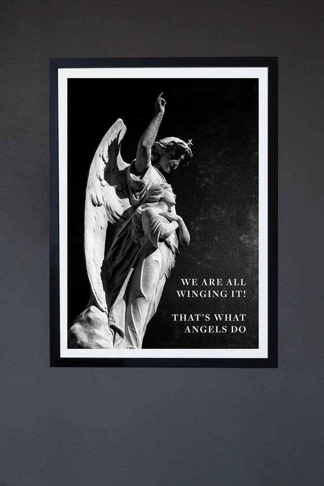 Winging It Art Print