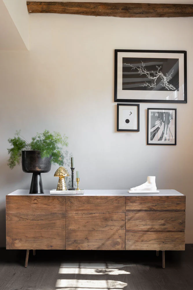 Wood & Marble Barcelona Sideboard - Image 2